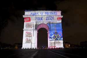 L'Arc de Triomphe en mode Paris 2024
